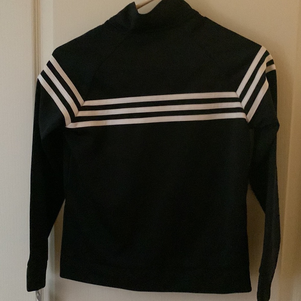 Adidas black track striped jacket - Picture 3 of 3